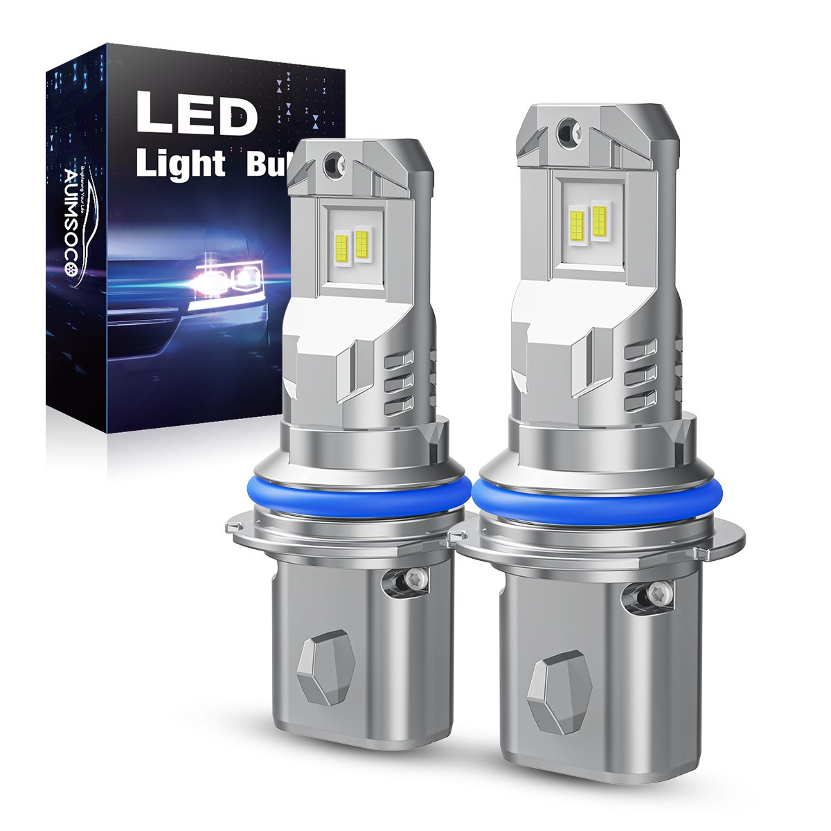 9004 LED Headlight Bulbs For 1994-2001 Dodge RAM 1500/2500/3500 – High/Low Beam, 6000K White, 10,000 Lumens, 5-Year Warranty