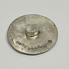 Handmade Artisan KEENAN Sterling Silver Blue Sapphire Stone GOLF BALL MARKER 4.0 — photo 6