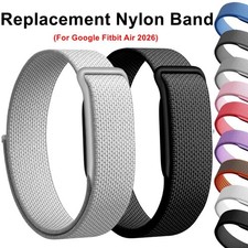 Replacement Band For Google Fitbit Air 2026 Nylon Bratheable Sports Loop Strap