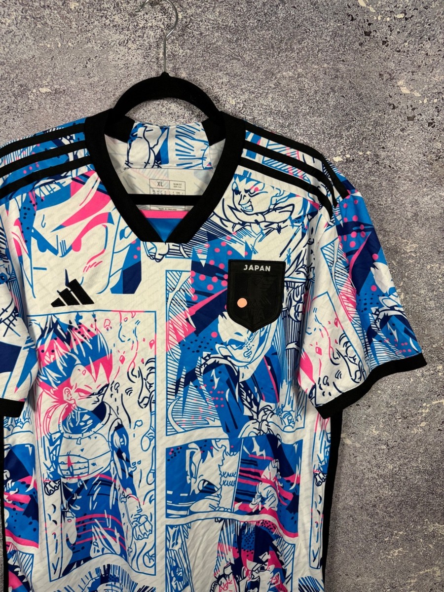 Japan Dragon Ball Adidas Fan Version Soccer Jersey Blokcore XL
