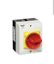 Stag IS4P32 Enclosed Isolator Rotary Switch 32A 4 Pole IP65 Padlockable