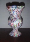 FINE c1960s MCM MURANO MILLIFIORI ITALIAN ART GLASS VASE