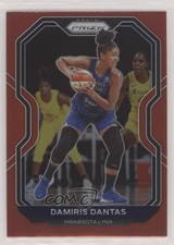 2021 Panini Prizm WNBA Red Prizm 266/299 Damiris Dantas #78 rf2