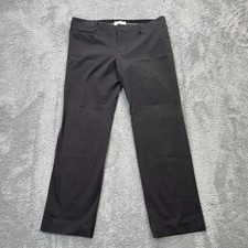 Gap Pants Womens 12A Gray True Straight Dress Cotton Stretch Formal Business