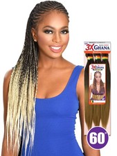 3X Ghana Braid 60" Pre-Stretched X-Pression
