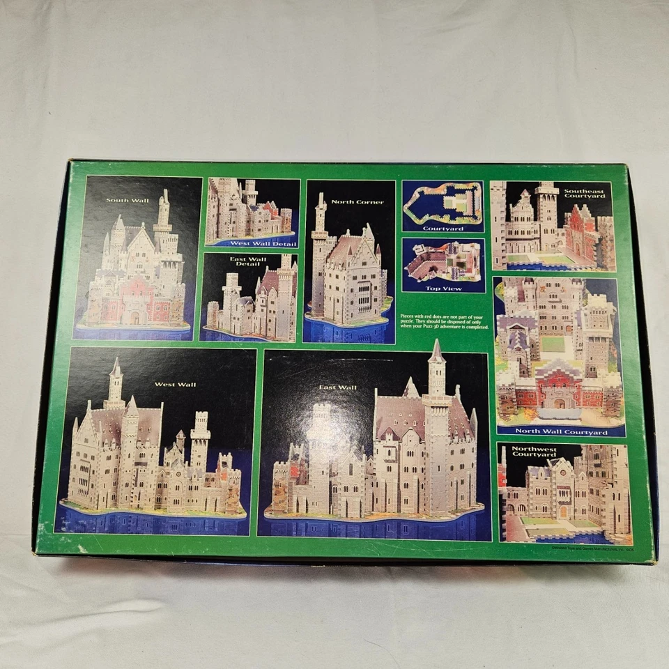 PUZZ3D Alpine Castle 3D Foam Jigsaw Puzzle - Classic Vertical Challenge! - Image 3 of 4
