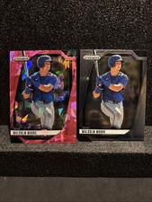 Prizm 2025 Baseball Malcolm Moore No 120 Pink Cracked Ice and Base