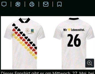 Edeka WM 2026 Trikot GR. XS - XXL