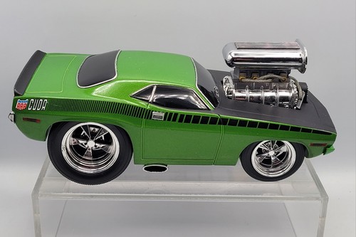 MUSCLE MACHINES 1970 Plymouth Cuda 1/18 Diecast Toy Car Green Mopar SHIPS FREE* - Picture 22 of 23