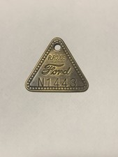 Ford River Rouge Tool Box Tag Key Chain Charm...