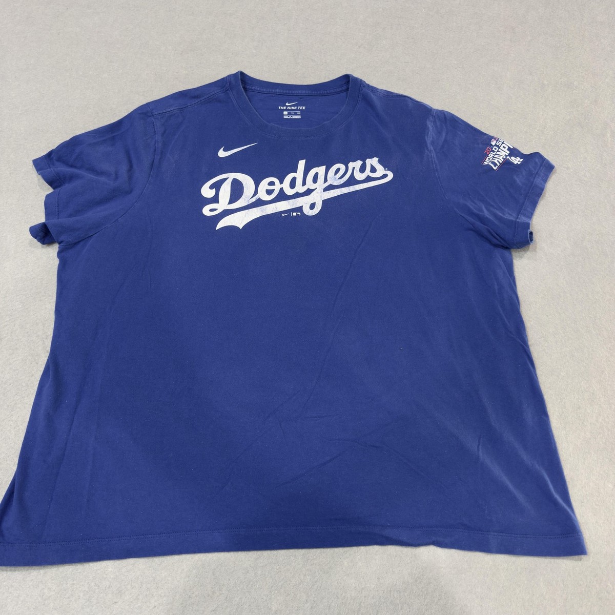 nike dodgers championship shirt