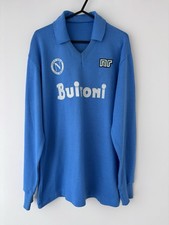 Napoli Ennerre NR Maglia Shirt Jersey Scudetto 1985 1986 Italy Italia Medium