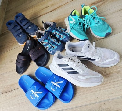 6 Paar Schuhe, Größe 37, Adidas, Calvin Klein, Decathlon, Quechua, Doo Dogs, Vty