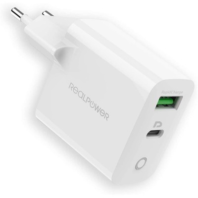 RealPower PC-65 GaN Wall Carger Ladegerät 65W Power Delivery USB-C Netzteil