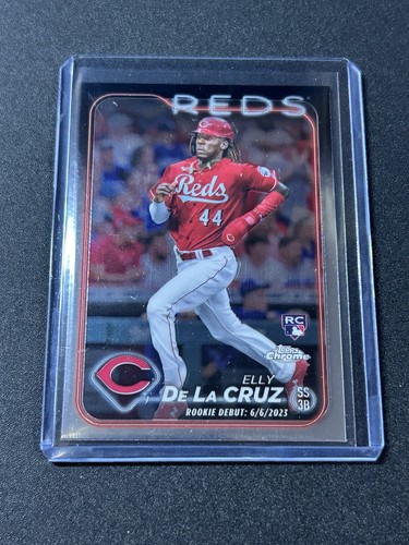 2024 Topps Chrome Update Series Rookie Debut Elly De La Cruz #USC150 D2