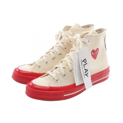 PLAY COMME des GARCONS CONVERSE High-Top Sneaker #28,5cm AZ-K124-001-210 Canvas