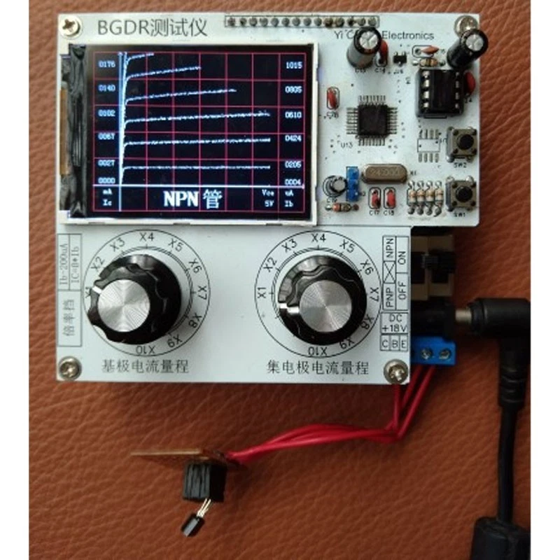 BGDR Transistor Tester Curve Tracer for Triodes Pairing Power Amplifier New - Photo 1/1