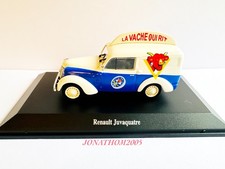 TEST ATLAS - RENAULT JUVAQUATRE FOURGONNETTE LA VACHE QUI RIT au 1/43°