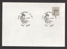 1972 Belgium Erasmus Book Year Durbuy Postmark on blank Card
