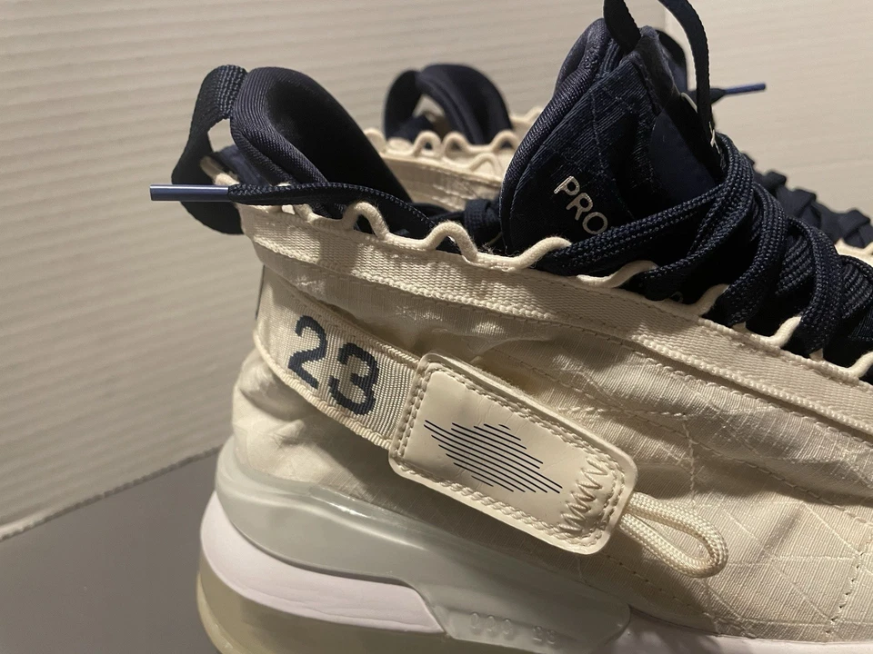 Jordan Proto Max 720 Marfim Pálido/Marinho BQ6623-104 Tamanho 10.5 Sem Caixa NOTA... #752 - Imagem 2 de 4