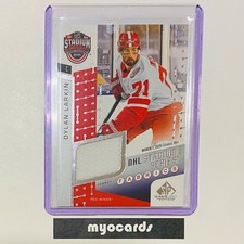 2025-26 SP Game Used Stadium Series Fabrics Dylan Larkin Detroit Red Wings