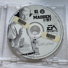 Madden NFL 97 (Sega Saturn, 1996) Disc Only- Tested