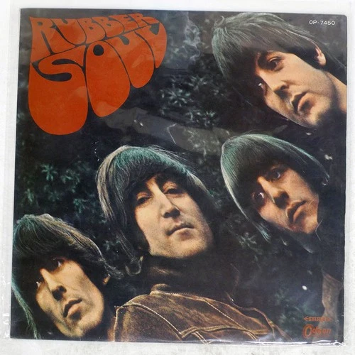 BEATLES RUBBER SOUL ODEON OP7450 Japan FLIPBACK COVER VINYL LP
