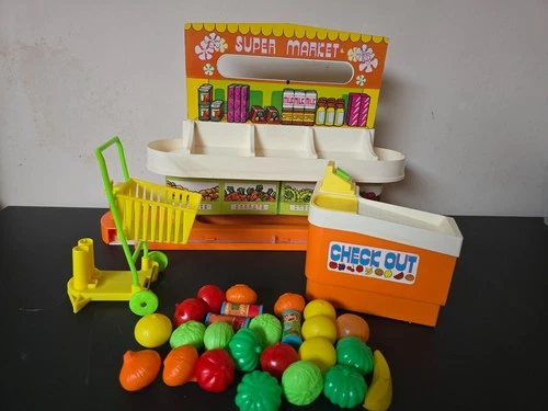 Vintage 1970s Sears Action Super Market Barbie Playset