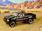 5th Gen 1984-1988 Toyota SR5 2.4L I4 Extra Cab 4X4 Pickup 1/64 Scale Ltd Edit E