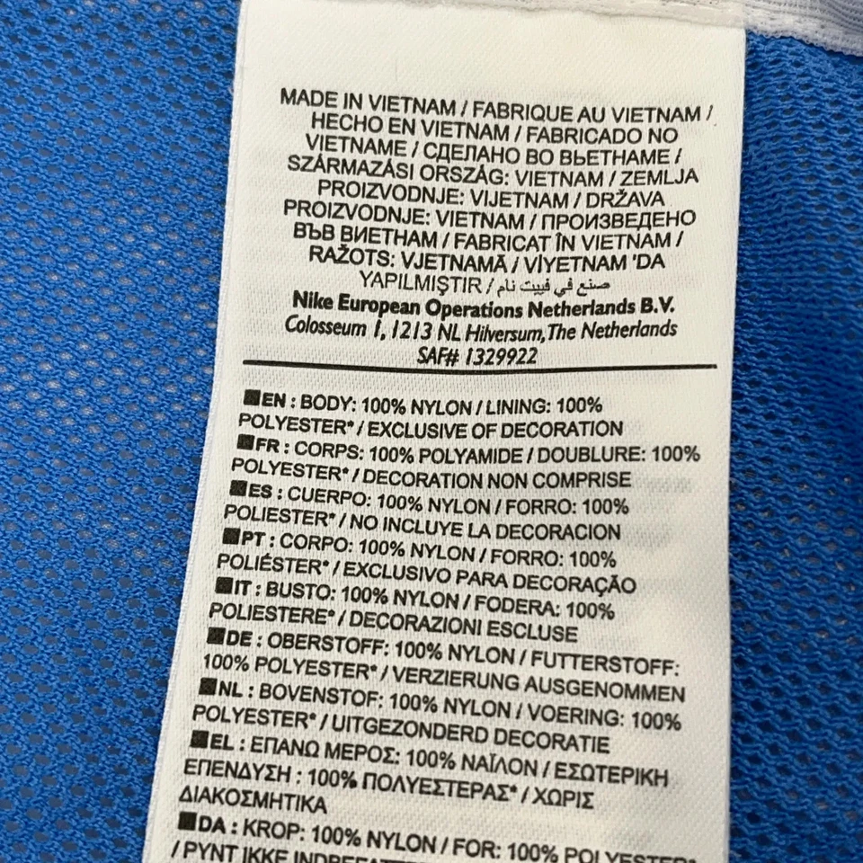 Nike Running, Trainingsjacke, Damen, Größe: S, Blau/Weiß, Nylon/Polyester #p4G - Bild 4 von 4