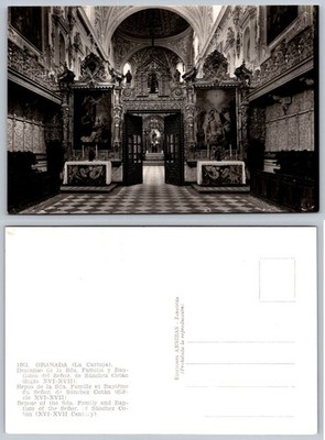 Granada La Cartuja Real Photo Postcard Sanchez Cotan Paintings Spain RPPC