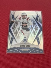 2025 Panini Phoenix Drake Maye #111 Silver Parallel Prizm Patriots