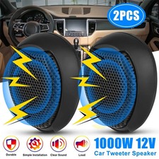 Universal Pair 1000W Car Speaker Audio 4Ω Super Power Loud Dome Tweeter Speakers