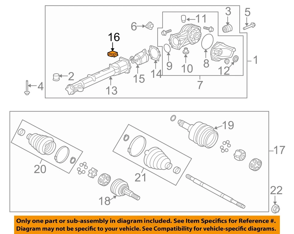 Módulo de control diferencial usado se adapta a: 2015 Gmc Acadia bloqueo diferencial driveli Foto 3 de 4