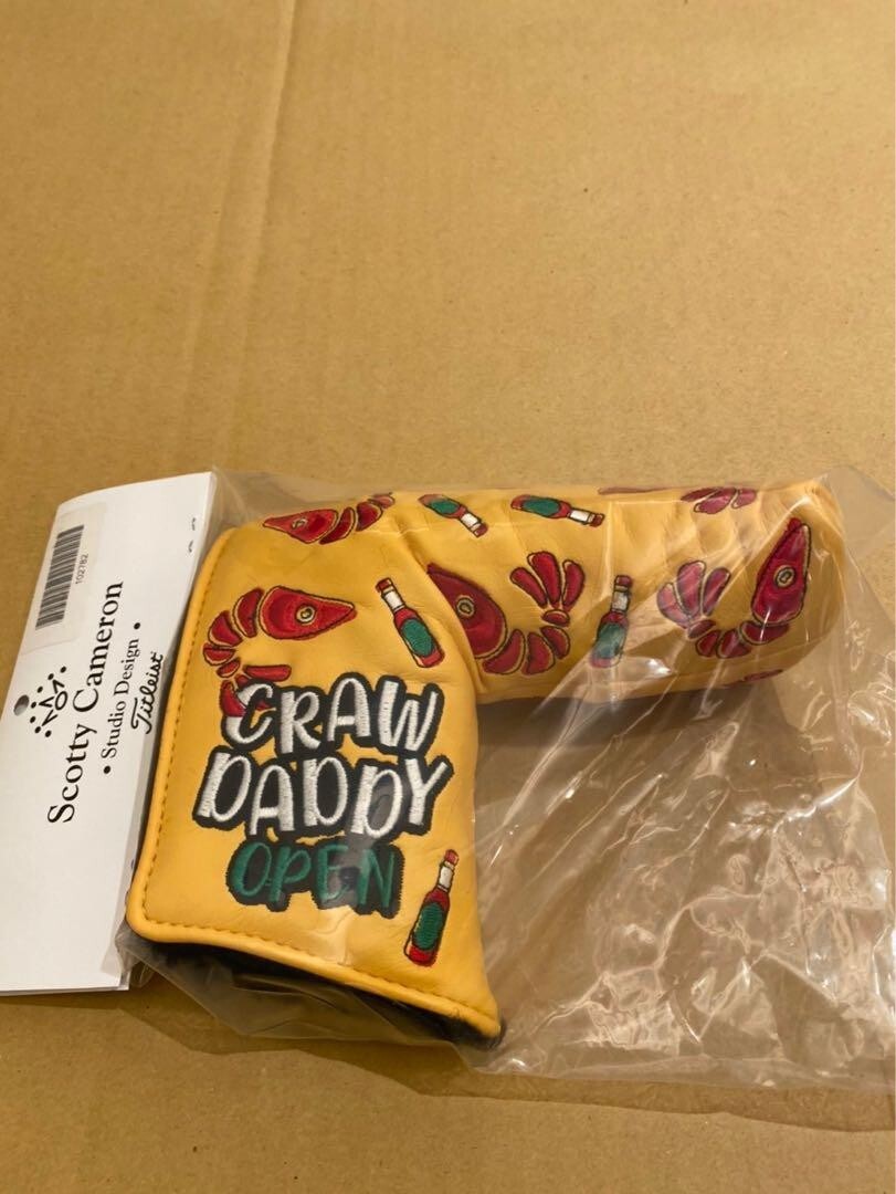 SCOTTY CAMERON 2021 CRAWDADDY OPEN Putter Headcover Studio Design 