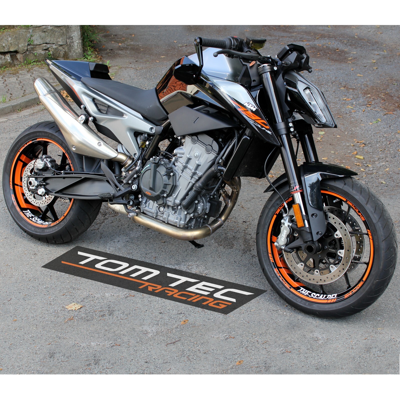 Aufkleber Felgenaufkleber KTM DUKE 790 SCALPEL Felgenrandaufkleber