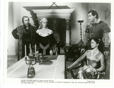 Vintage 8x10 Photo The Saracen Blade 1954 Ricardo Montalbán Betta St. John 1964R
