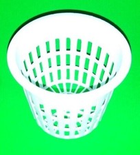 3" NET CUP POTS 2 /6 / 25 / 50 / 100  for HYDROPONIC GROW BOX SYSTEMS quick ship