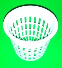 3" NET CUP POTS 2 /6 / 25 / 50 / 100  for HYDROPONIC GROW BOX SYSTEMS quick ship