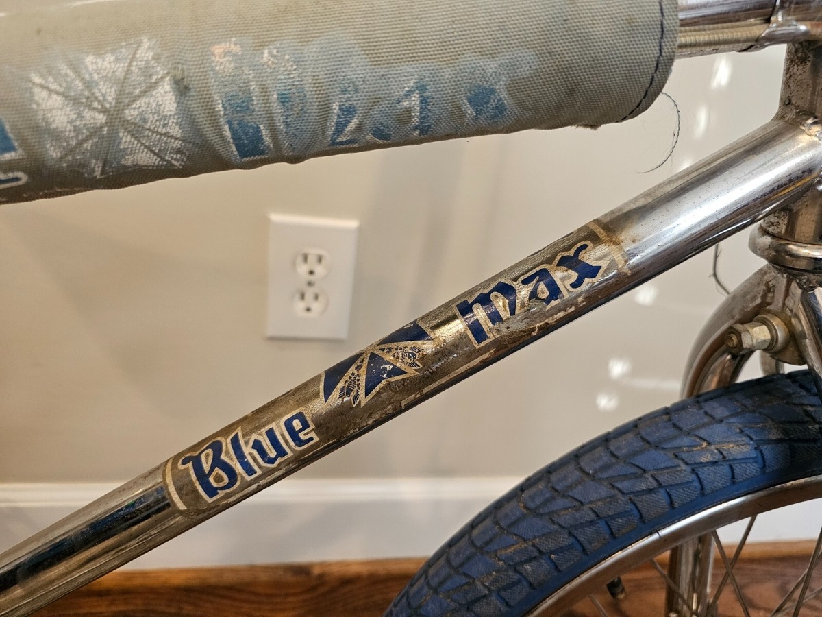1983 Mongoose Blue Max Old School BMX Bike VERY ORIGINAL