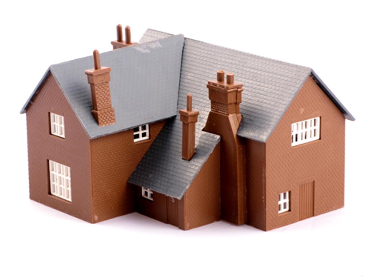 Gaugemaster GMKD2003 Farm Kit Set Model Railway N Gauge Plastic Kit (WB)