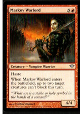 Markov Warlord - Dark Ascension - uncommon - NM - MTG Magic the Gathering