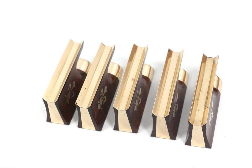 Violin Bow Frog 4/4 Snakewood Violin parts Advance Model Frog Screw - Image 4 of 4