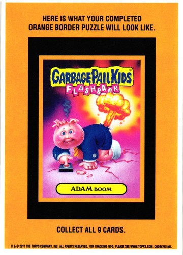 2011 Garbage Pail Kids Cards Flashback Series 2 GPK PICK YELLOW Base FBS2 FB2 - Bild 39 von 110