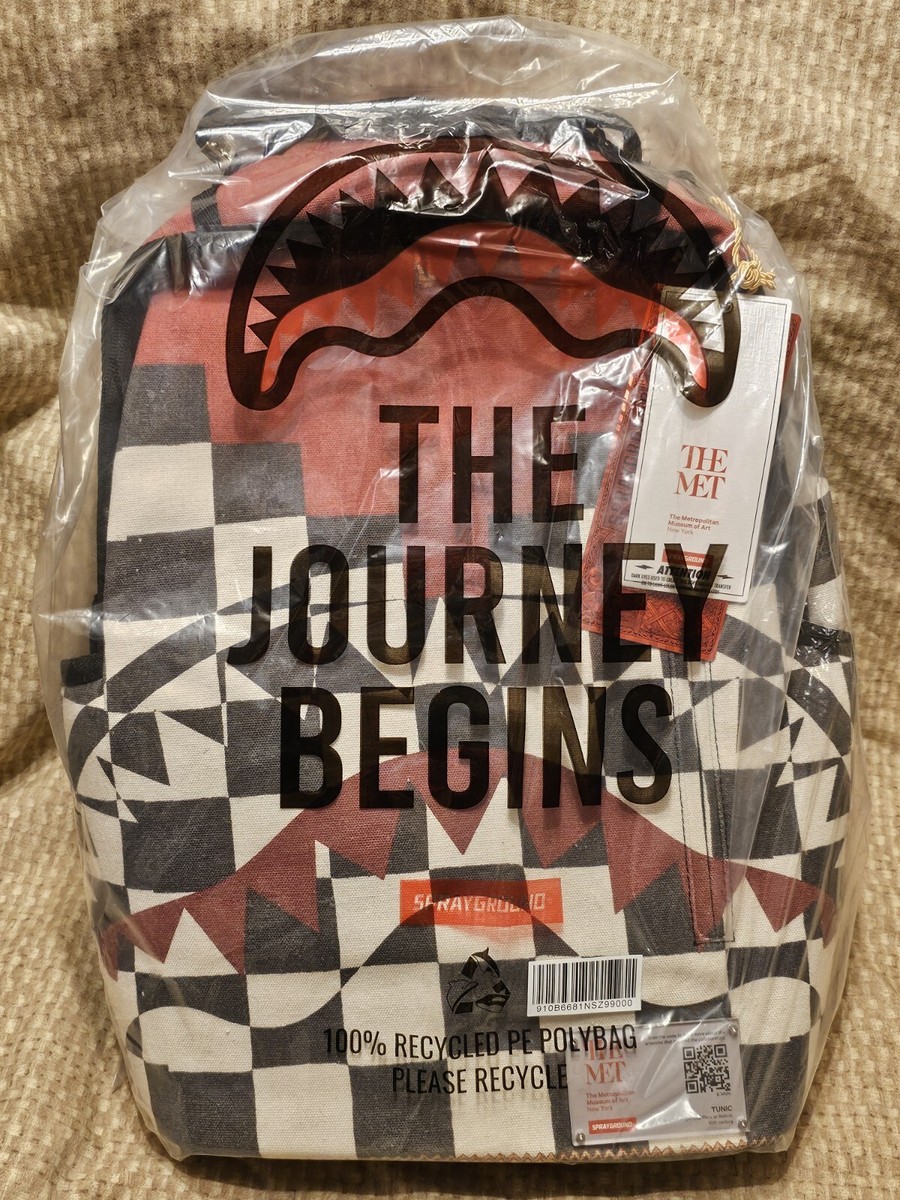 Sprayground x The Met INCA Geometric Backpack NY Museum