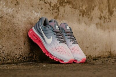 Nike Air Max 2017 849560-007 Pure Platinum/Cool Grey/Hot Lava