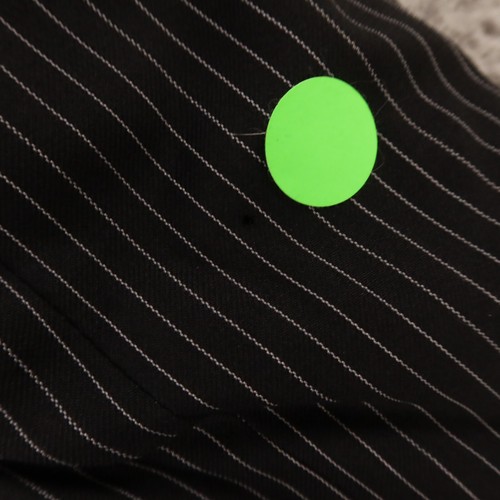 J Ferrar Jacket 2XL Black Pinstripe 100% Wool Twill Blazer Sport Coat 50R - Picture 18 of 20