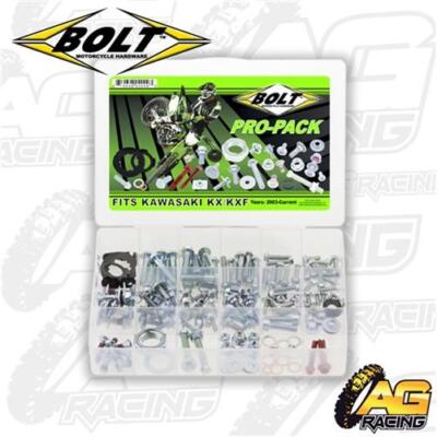 Bolt Motorrad Hardware Pro Pack Befestigungssatz für Kawasaki KX KXF