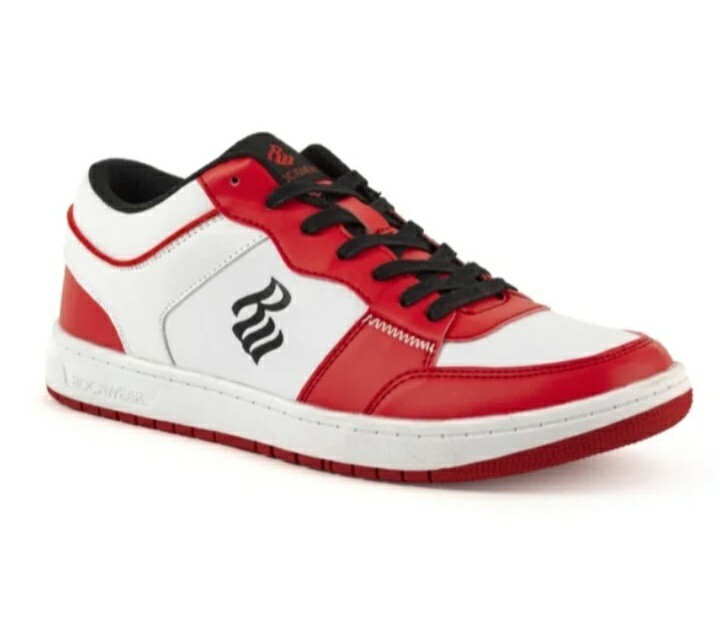 激レアG-RAP Casual-One Walking the Earth New Rocawear Mens Lojo 1 Sneakers Shoes Red White Low 9.5 Rap Hip