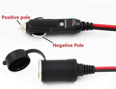5m cigarette lighter extension lead 12V Car Cigarette Lighter Extension Cord/Cable 5M Adapter Socket Waterproof  Cap